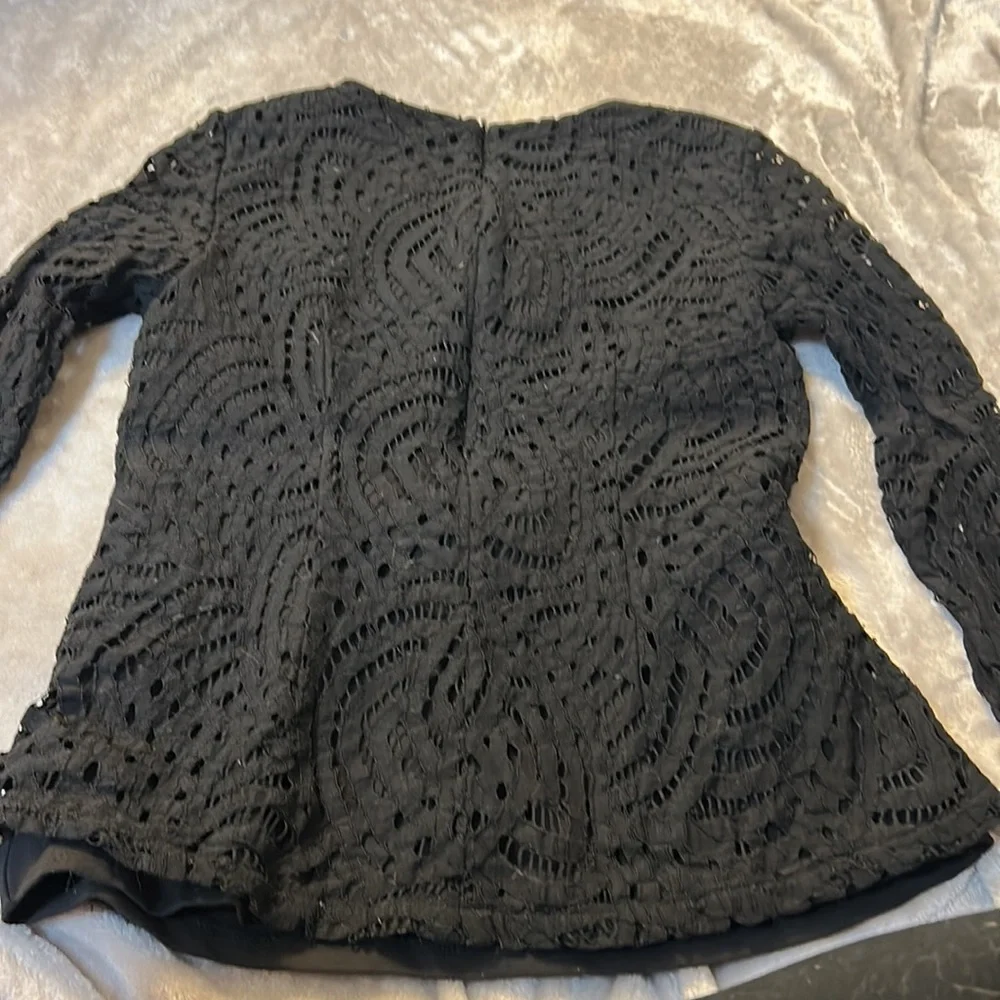 Boden lace long sleeve top